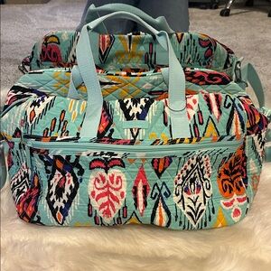 Vera Bradley Multicolor Quilted Travel Bag